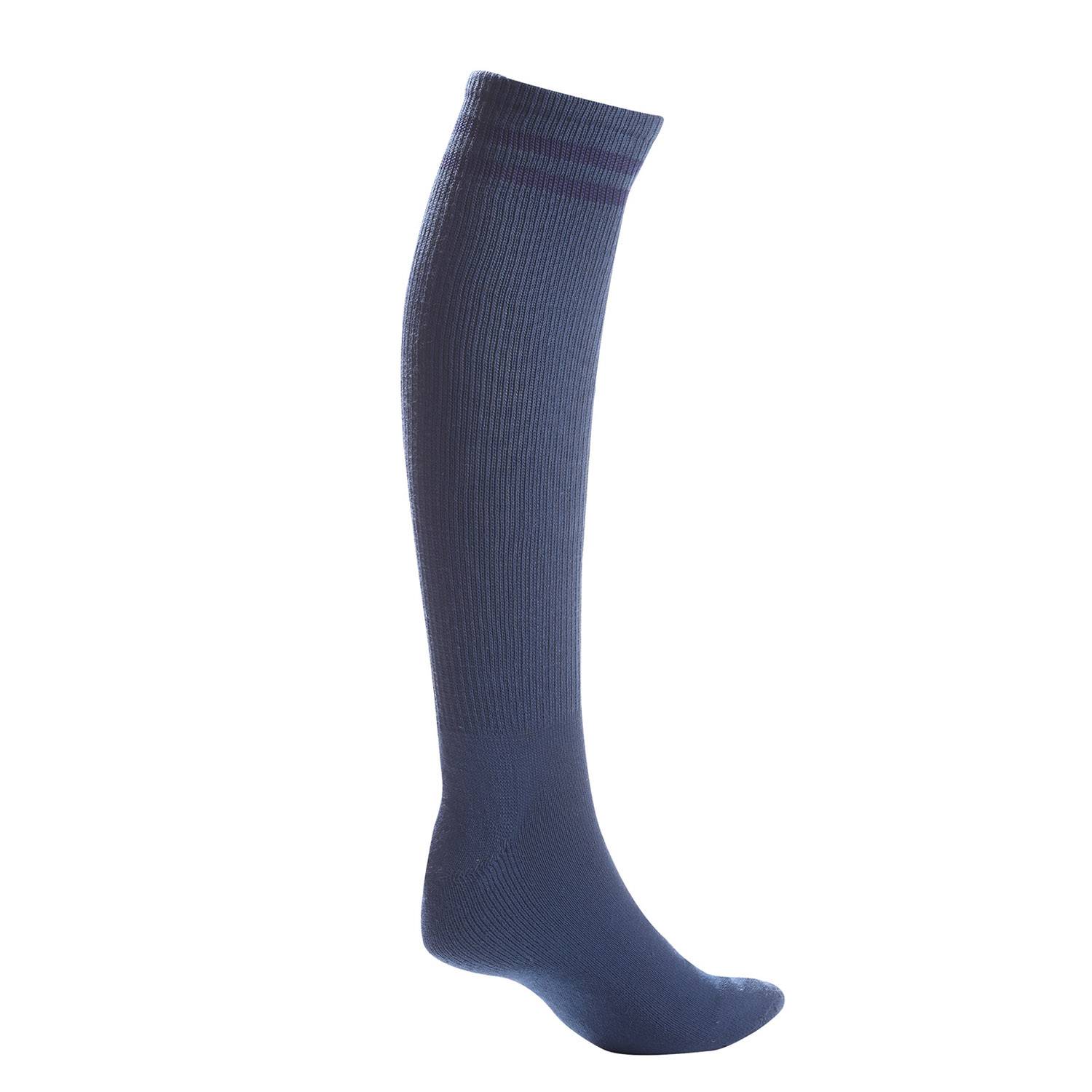 Pro Feet Postal Approved Blue Acrylic Over the Calf Socks (S